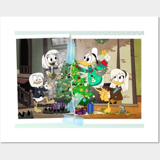 Christmas Ducks Posters and Art